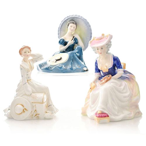 3 DOULTON FIGURES SUMMERS DAY,