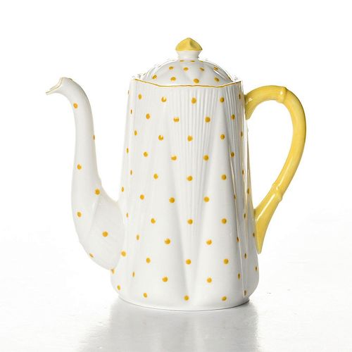 SHELLEY DAINTY COFFEE POT WITH