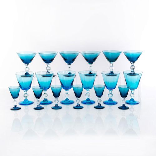 18 ART DECO BARWARE GLASSES6 water,