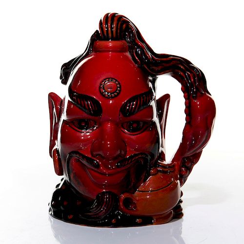 DOULTON FLAMBE LARGE CHARACTER JUG,