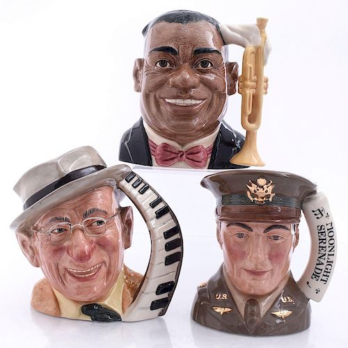 THREE LARGE ROYAL DOULTON ENTERTAINERS