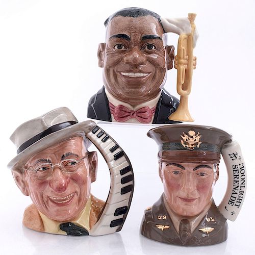 THREE LARGE ROYAL DOULTON ENTERTAINERS 39b3c1