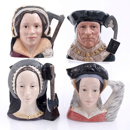 4 LG DOULTON 3 WIVES OF HENRY AND