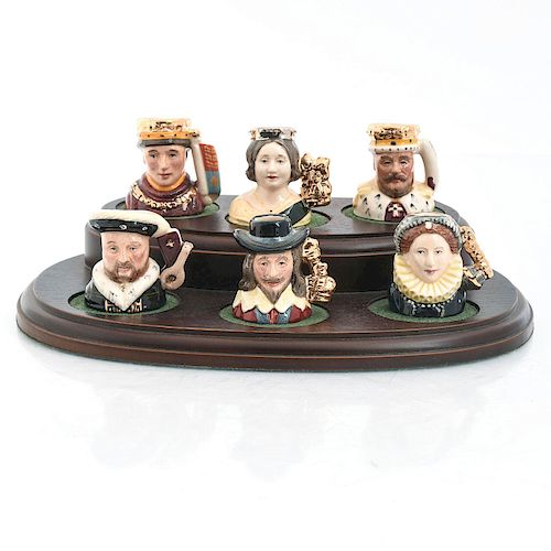 6 TINY ROYAL DOULTON CHARACTER