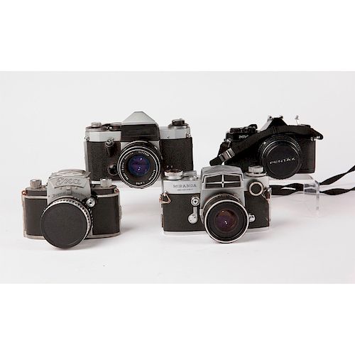 GROUP OF 4 VINTAGE MID CENTURY 35MM