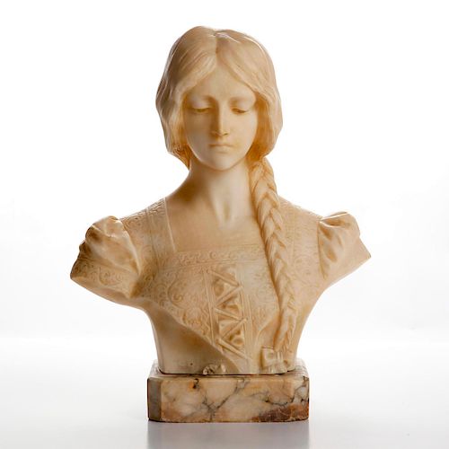 EUROPEAN CARVED MARBLE SCULPTURAL