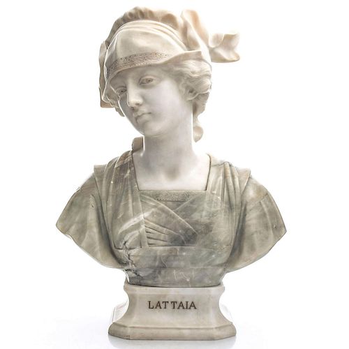 LA LATTAIA BUST INSPIRED BY VERMEERContrasting