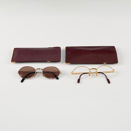 CARTIER VINTAGE EYEGLASSES & SUNGLASSES