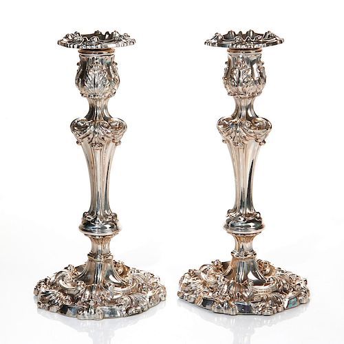 PAIR OF GEORGE IV STERLING SILVER 39b56d