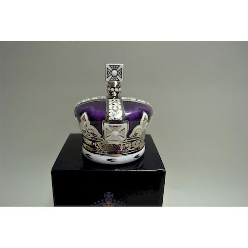 ROYAL CROWN DERBY CORONATION CROWN PAPERWEIGHTLimited