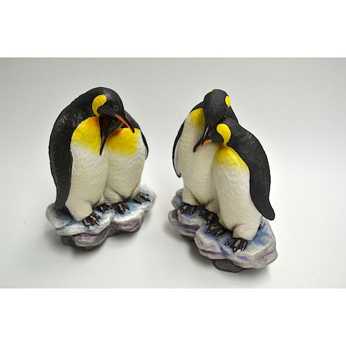 CONNOISSEUR PORCELAIN PENGUINS 39b5dc