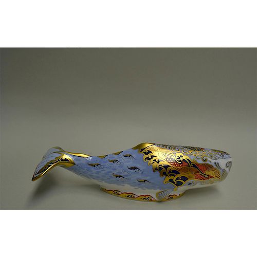 ROYAL CROWN DERBY OCEANIC WHALE 39b615