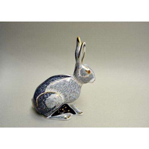 ROYAL CROWN DERBY STARLIGHT HARE 39b617