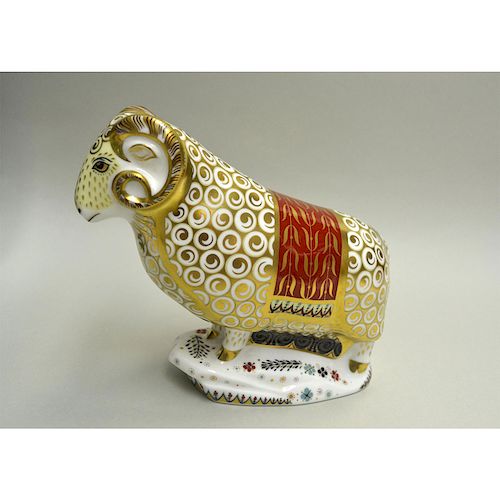 ROYAL CROWN DERBY THE RAM OF COLCHIS 39b618