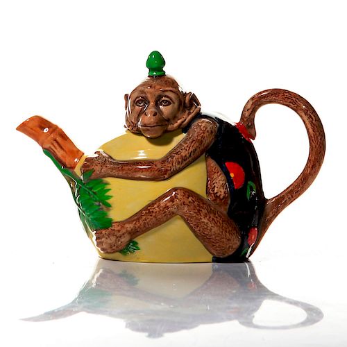 ROYAL DOULTON MINTON MONKEY TEAPOT CIRCA