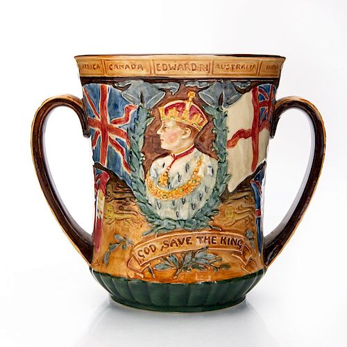 ROYAL DOULTON LOVING CUP, KING EDWARD