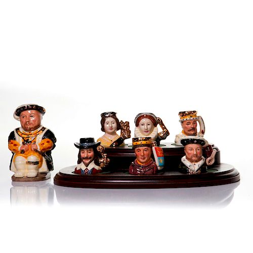 ROYAL DOULTON, KINGS AND QUEENS OF REALM,