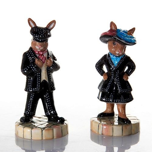 2 ROYAL DOULTON BUNNYKINS, PEARLY