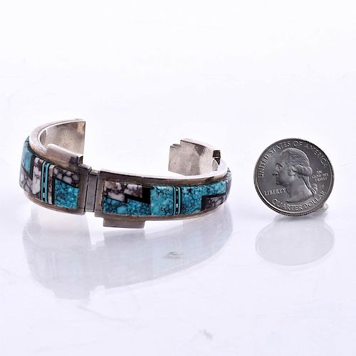 ZUNI MULTI STONE STERLING SILVER 39b824