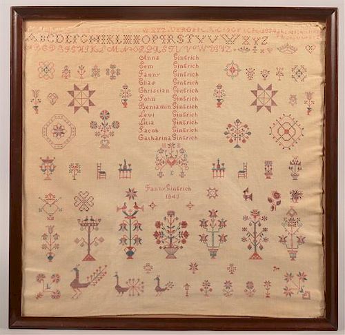 1834 MENNONITE CROSS STITCH FAMILY 39b8a6