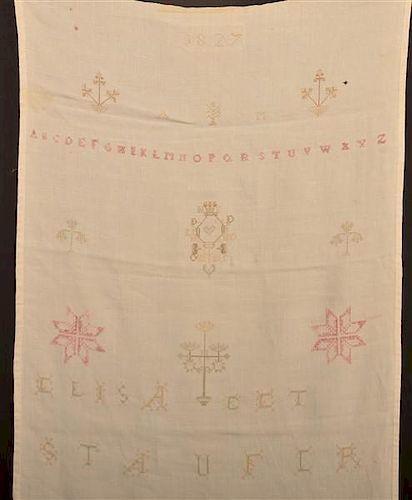 1827 PENNSYLVANIA CROSS STITCH