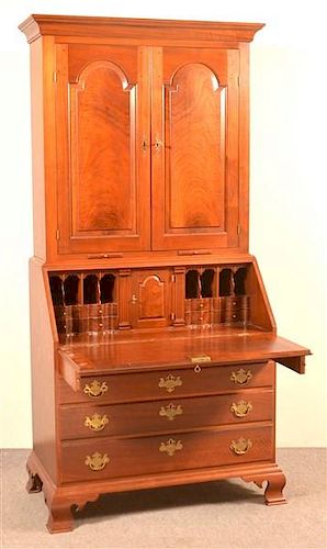 IRION CO CHIPPENDALE STYLE WALNUT 39ba86