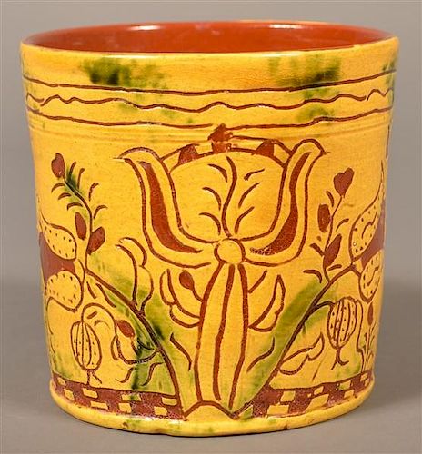 BREININGER POTTERY 1975 SGRAFITTO 39baf5