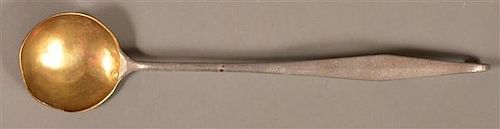 BRASS BOWL LADLE ATTRIBUTED TO