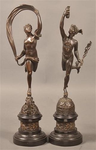 BRONZE SCULPTURES OF MERCURY  39bbc6