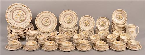 SPODE BUTTERCUP 131 PC CHINA 39bc36