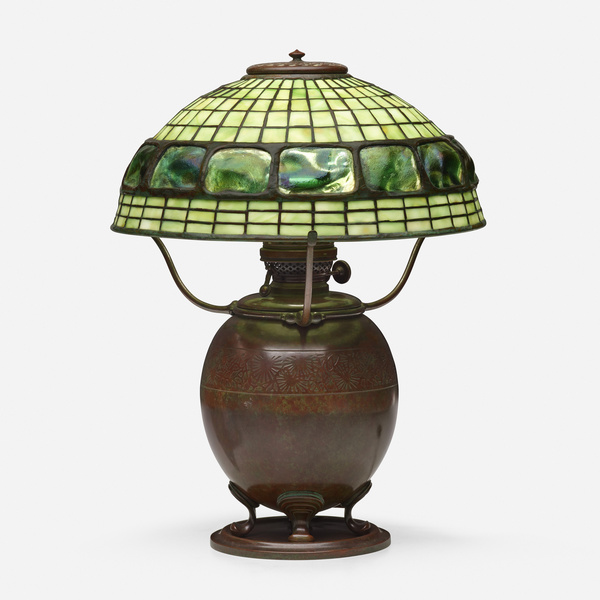 Tiffany Studios. Turtleback table lamp.