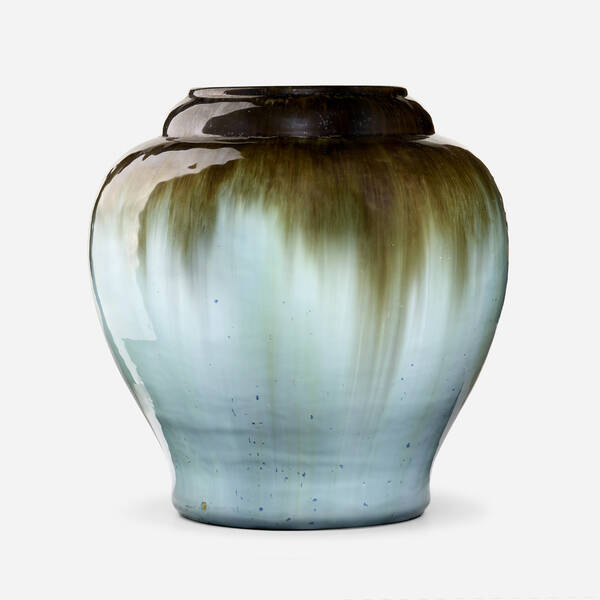 Fulper Pottery Urn 1917 23 Turquoise 39e4bf