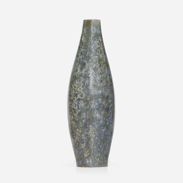 University City. Vase. 1913, crystalline-glazed