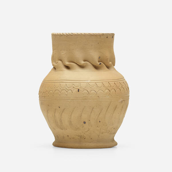 George E Ohr Tall vase 1898 1910  39e507