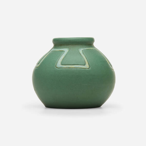 Zark Pottery. Vase. 1907-10, glazed