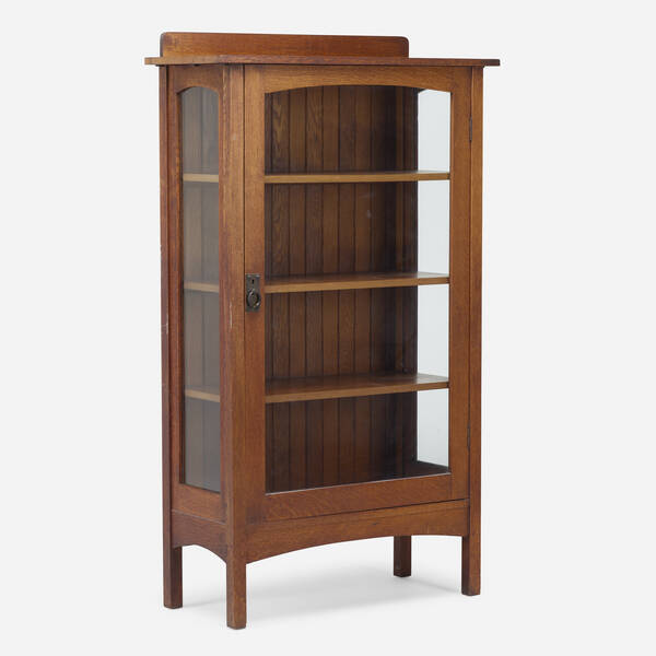 Charles Stickley. China cabinet. c.