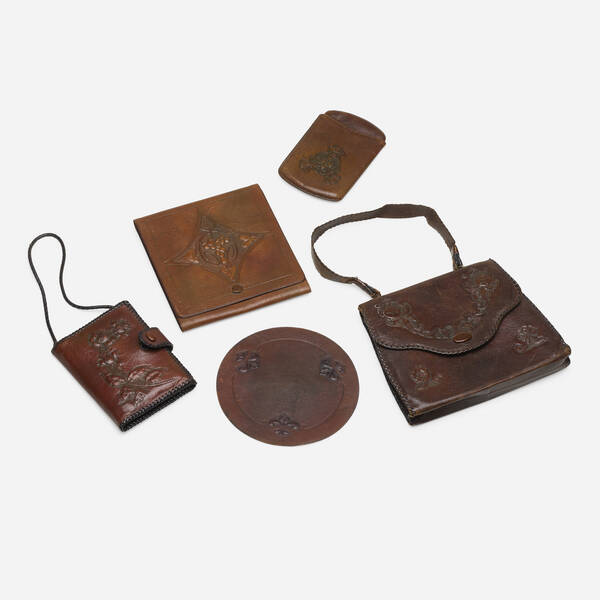 Roycroft Collection of four leather 39e554