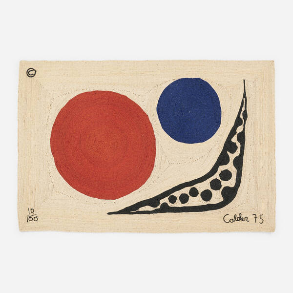After Alexander Calder. Moon tapestry.