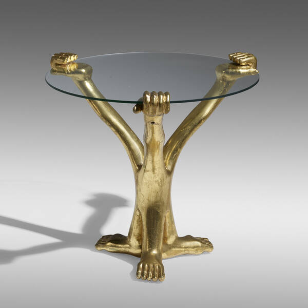 Pedro Friedeberg. Hand Foot table.