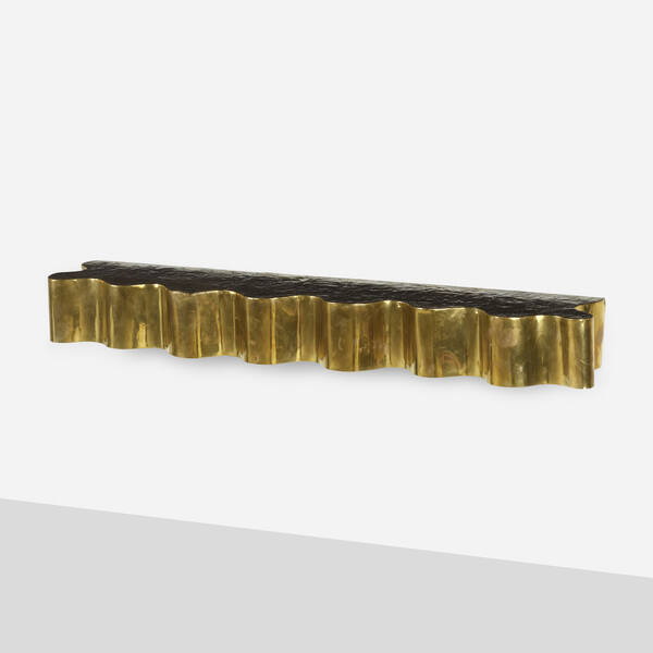 Silas Seandel. Wall-hanging shelf. 1973,