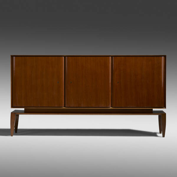 Gio Ponti Cabinet c 1950 mahogany  39e634