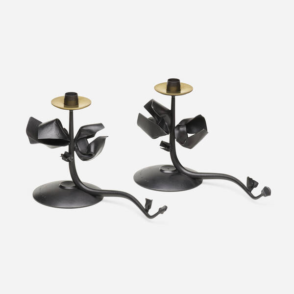 Albert Paley Tuft candleholders  39e67b