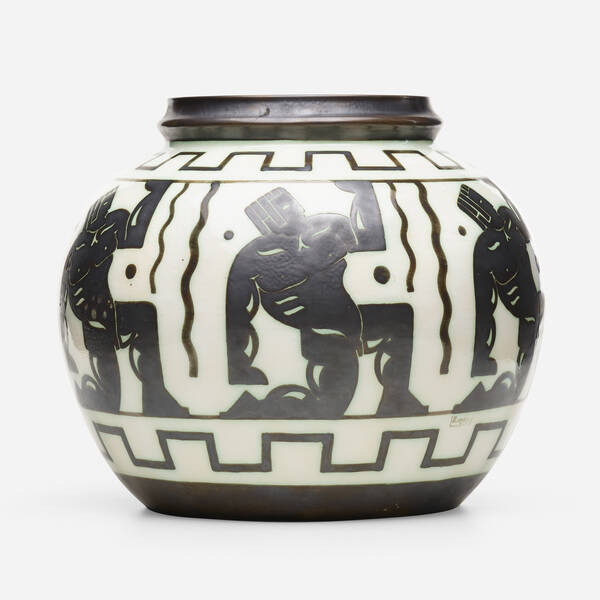 Louis Randour. Large vase. c. 1935,