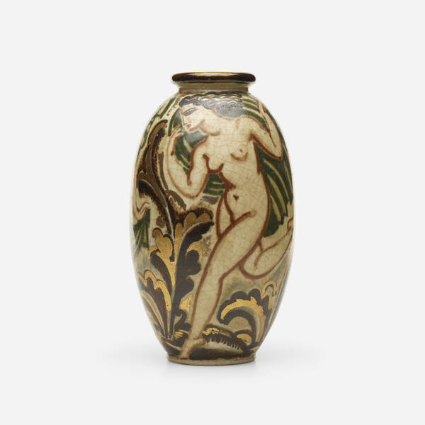 Ren Buthaud Vase c 1925 glazed 39e6e9