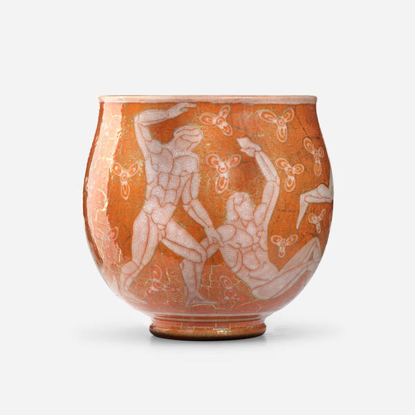 Jean Mayodon Vase c 1930 glazed 39e6ea