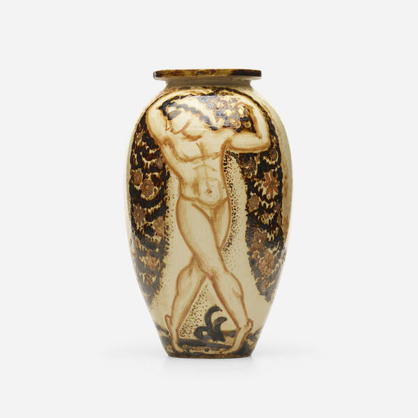 Ren Buthaud Vase c 1928 glazed 39e6eb