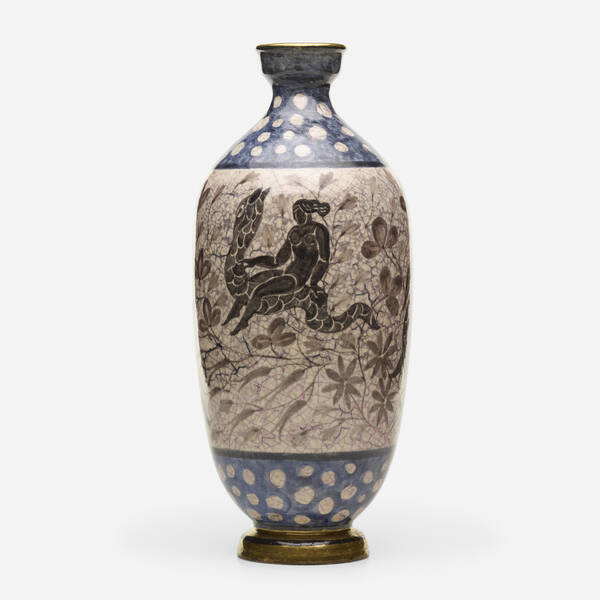Jean Mayodon Tall vase c 1930  39e717