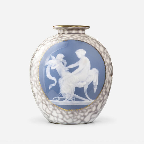 Camille Tharaud. Vase with Cupid and