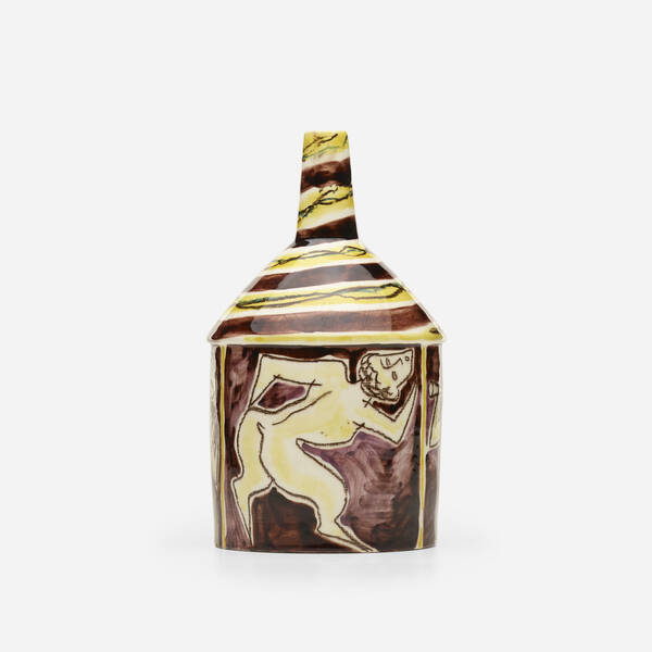 Marcello Fantoni Vase with satyr  39e745