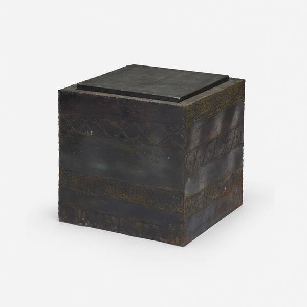 Paul Evans. Cube table. c. 1970,